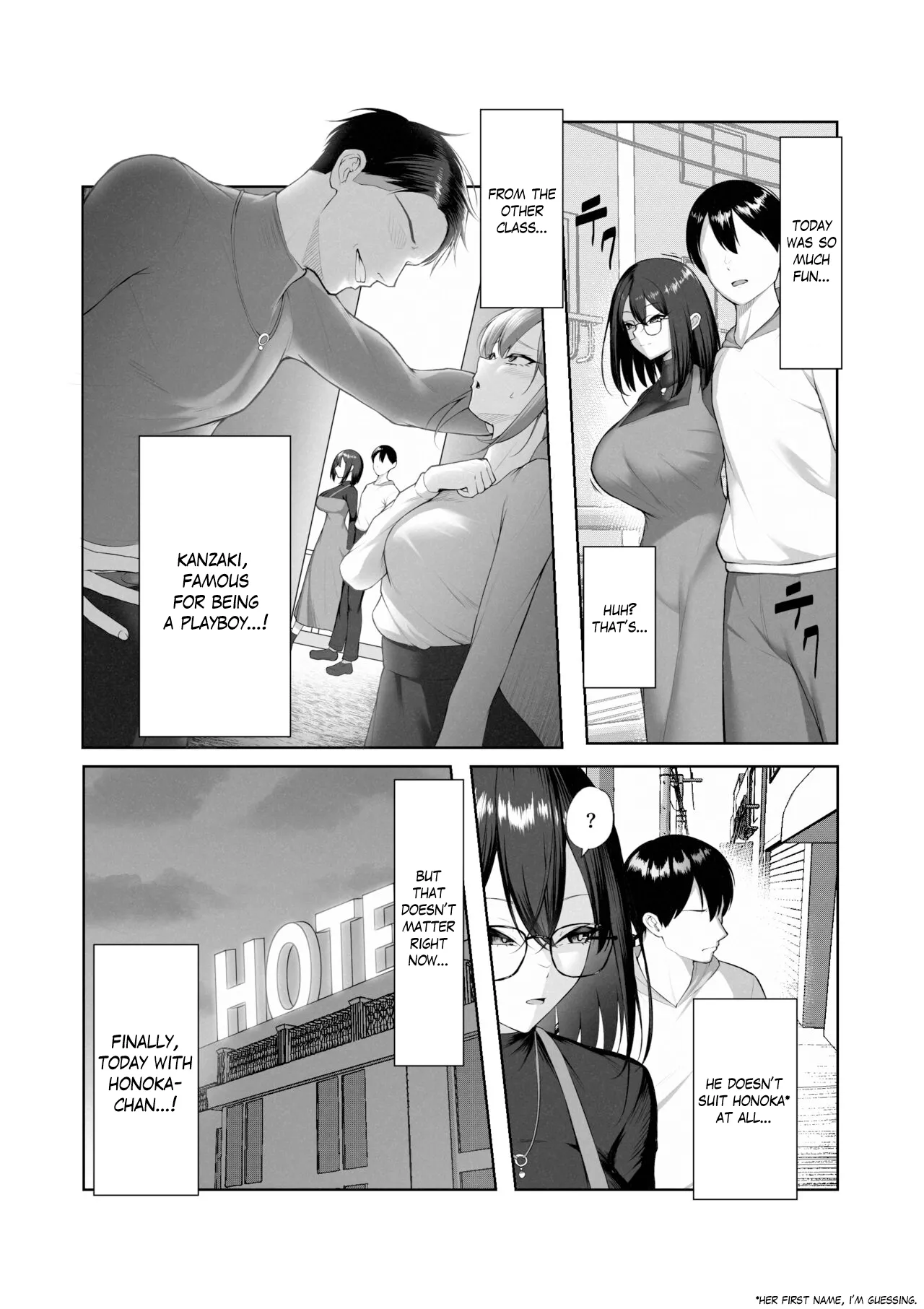 Boku dake shiranai kanojo no `sugata'. Only I don't know her 'look'. page 9 full