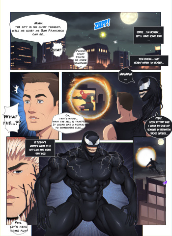 Spiderman x Venom cover