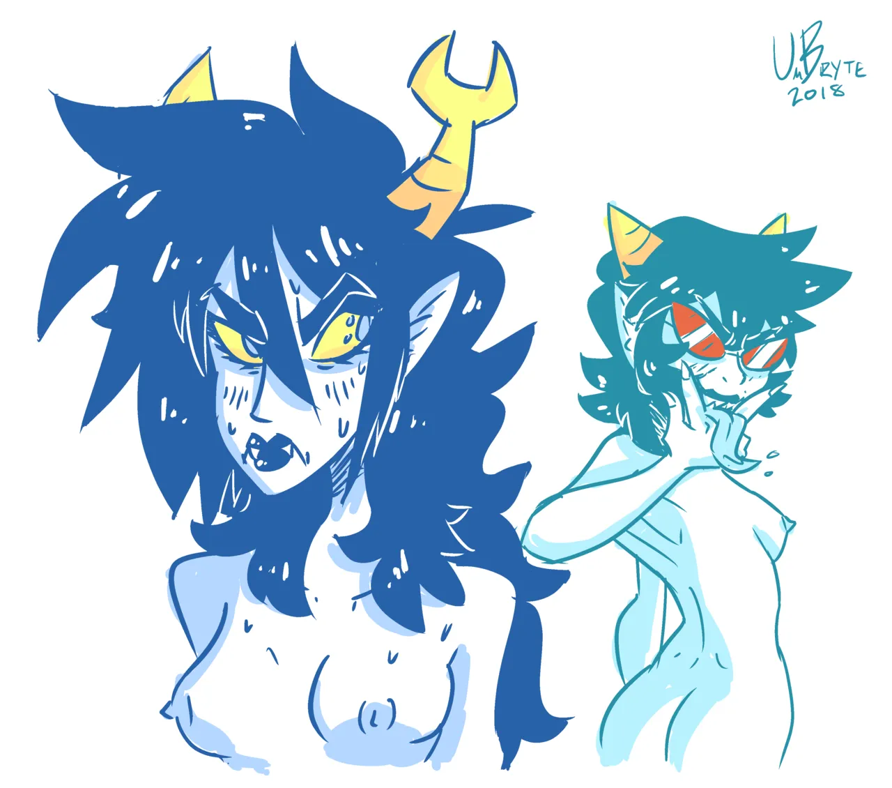 Umbryte Homestuck art page 9 full