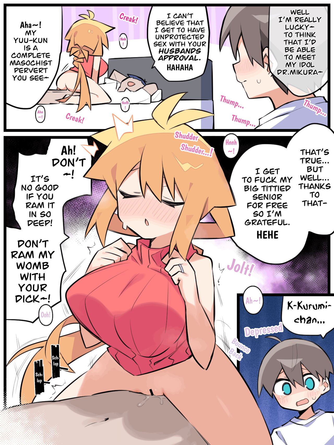 Otto Daisuki Kurumi-san page 4 full