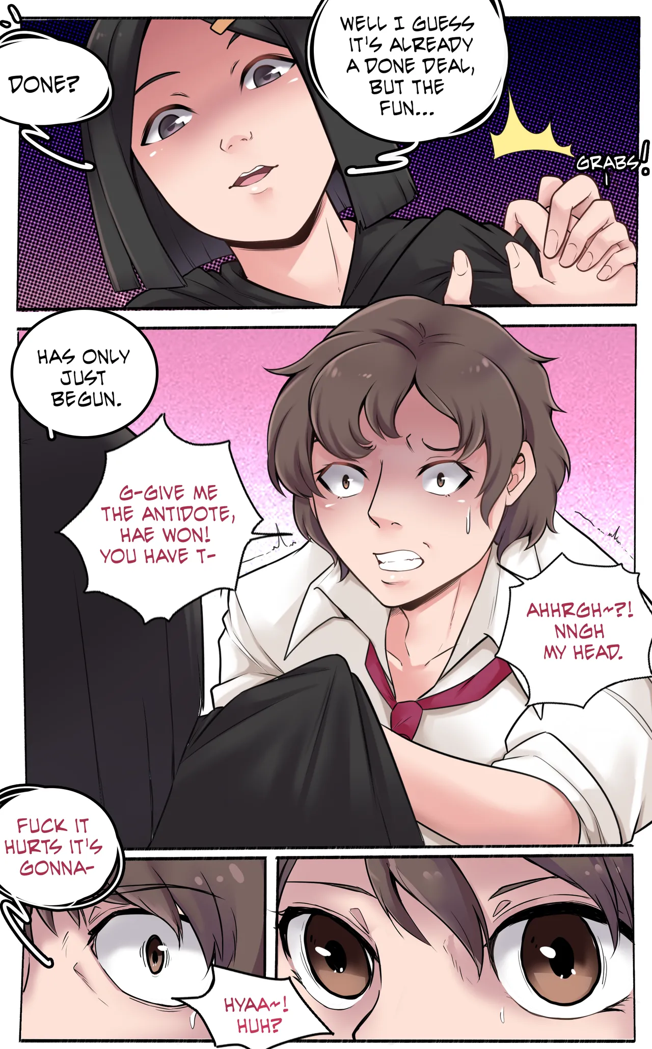 Girlfriend Revenge page 8 full