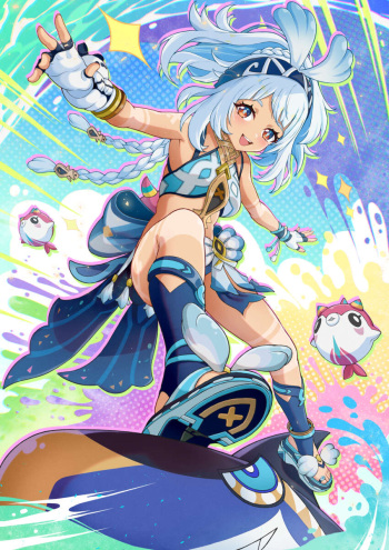 Genshin Impact  Mualani cover