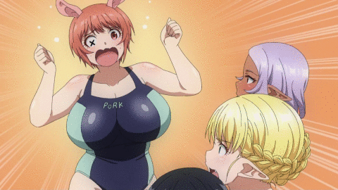 Elf-san wa Yaserarenai. animation page 3 full