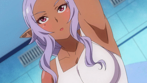 Elf-san wa Yaserarenai. animation page 5 full