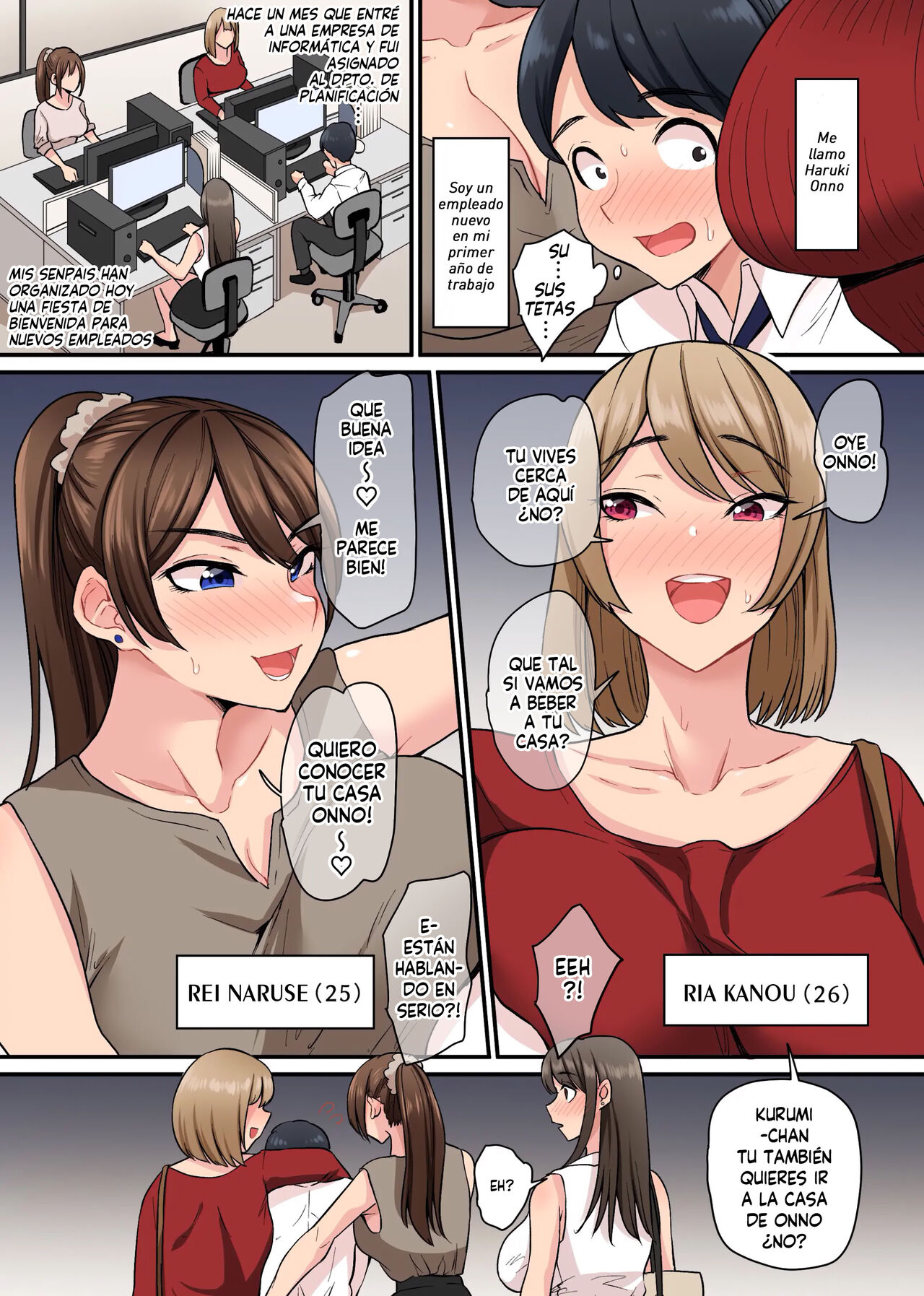 Nyuusha shitara Bitch na Onna Senpai Bakari de Haremu ni natta. Takunomi de Seieki made Nomihosareru Koto ni natta Boku no Hanashi page 4 full