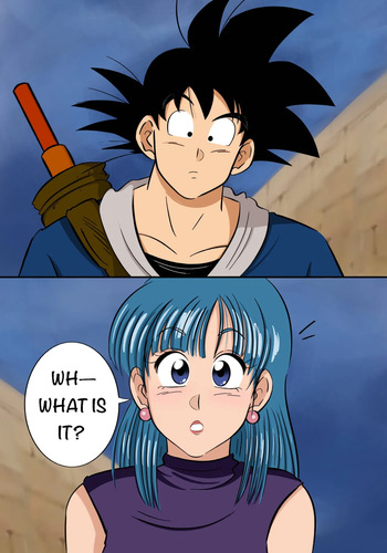 goku x bulma reunion cover