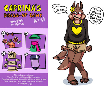 Caprina's Dress-Up Game cover