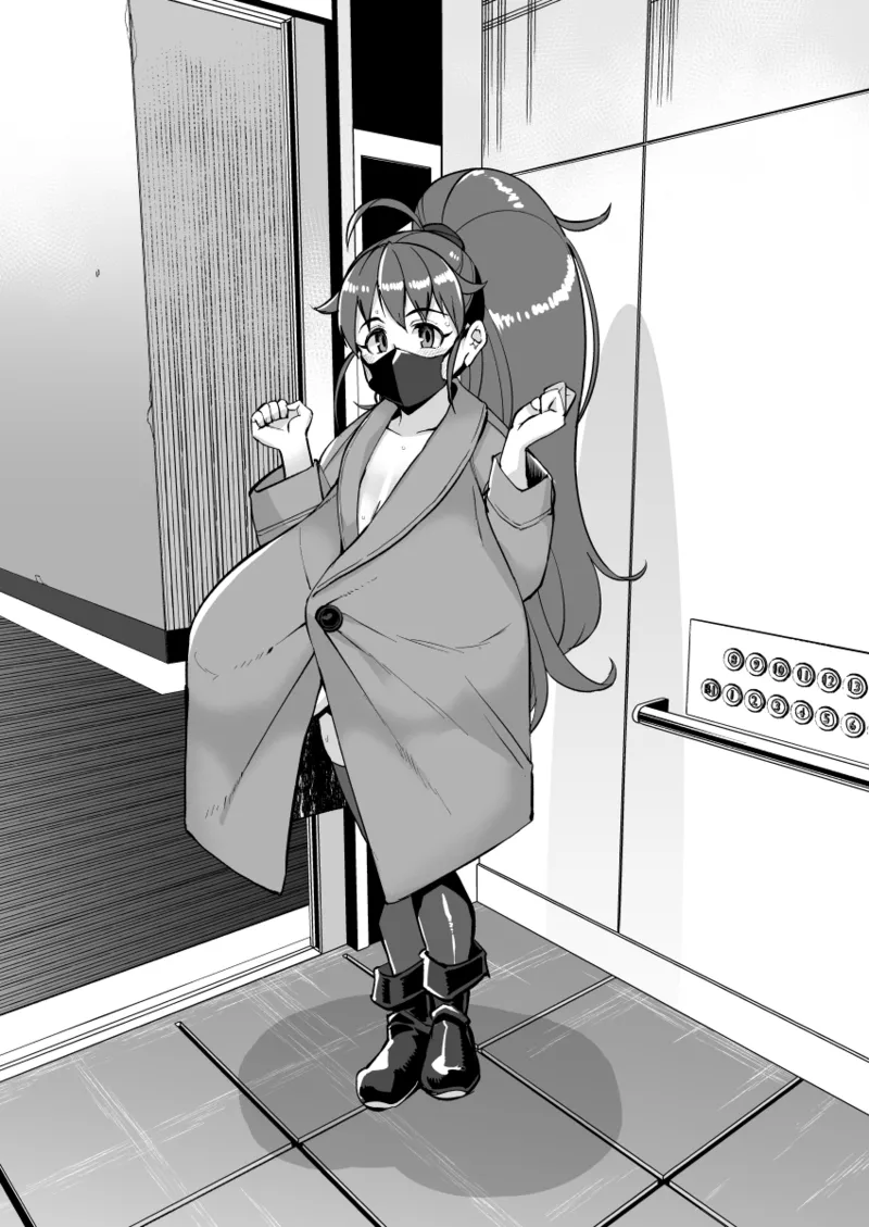 【超大盛り】tnsm先輩じゃない人のエレベーター露出チャレンジ・上昇編 page 9 full