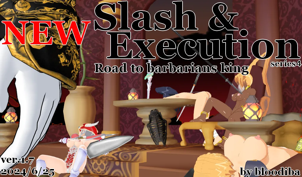 NEW Slash &amp; Execution Series 4 ~ Road to Barbarians King ~ page 1 full