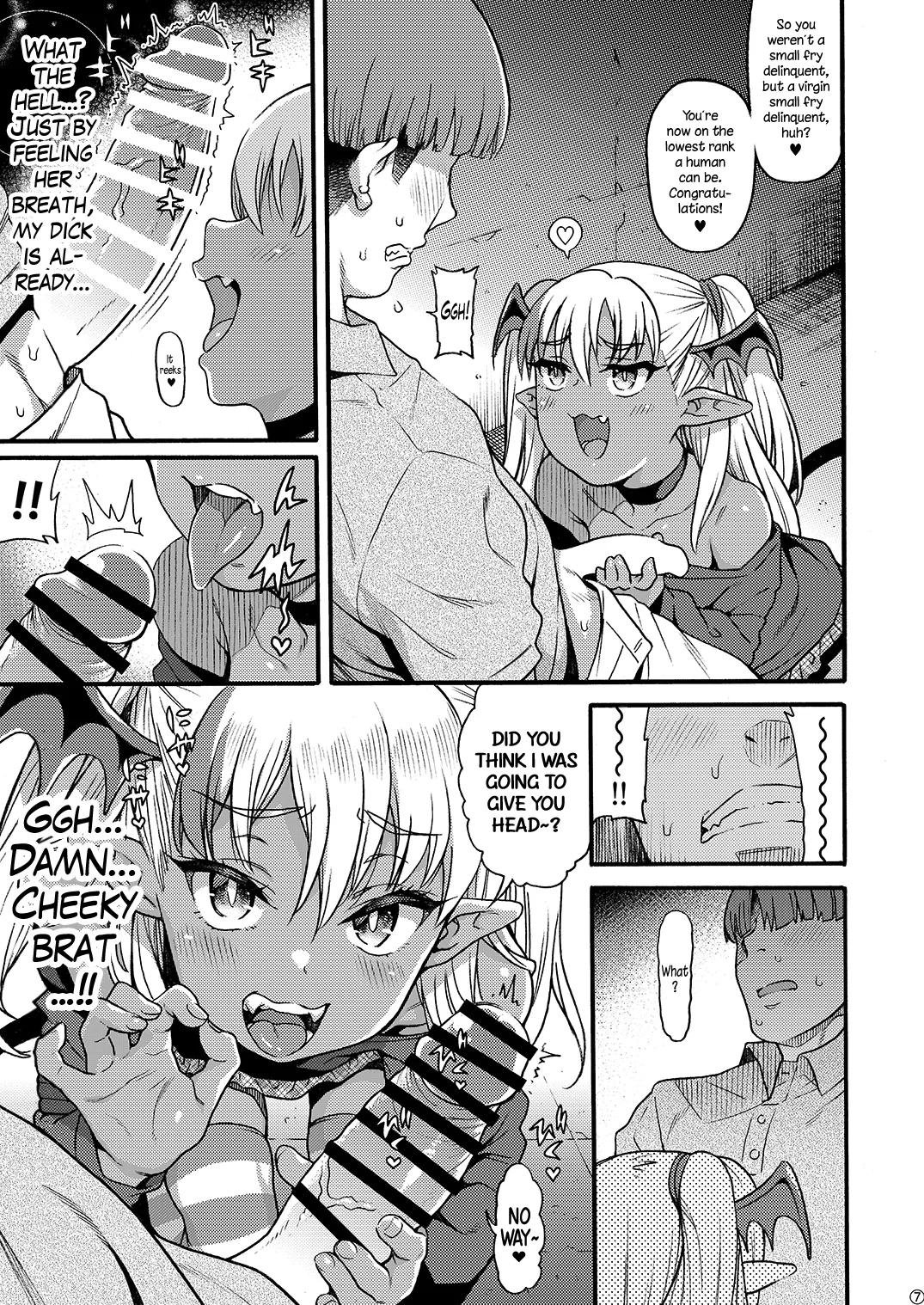 Yasashii? Mesugaki Succubus ~Yankee Oshioki Hen~ | A Kind Cheeky Succubus Brat: Delinquents Punishment Arc page 6 full