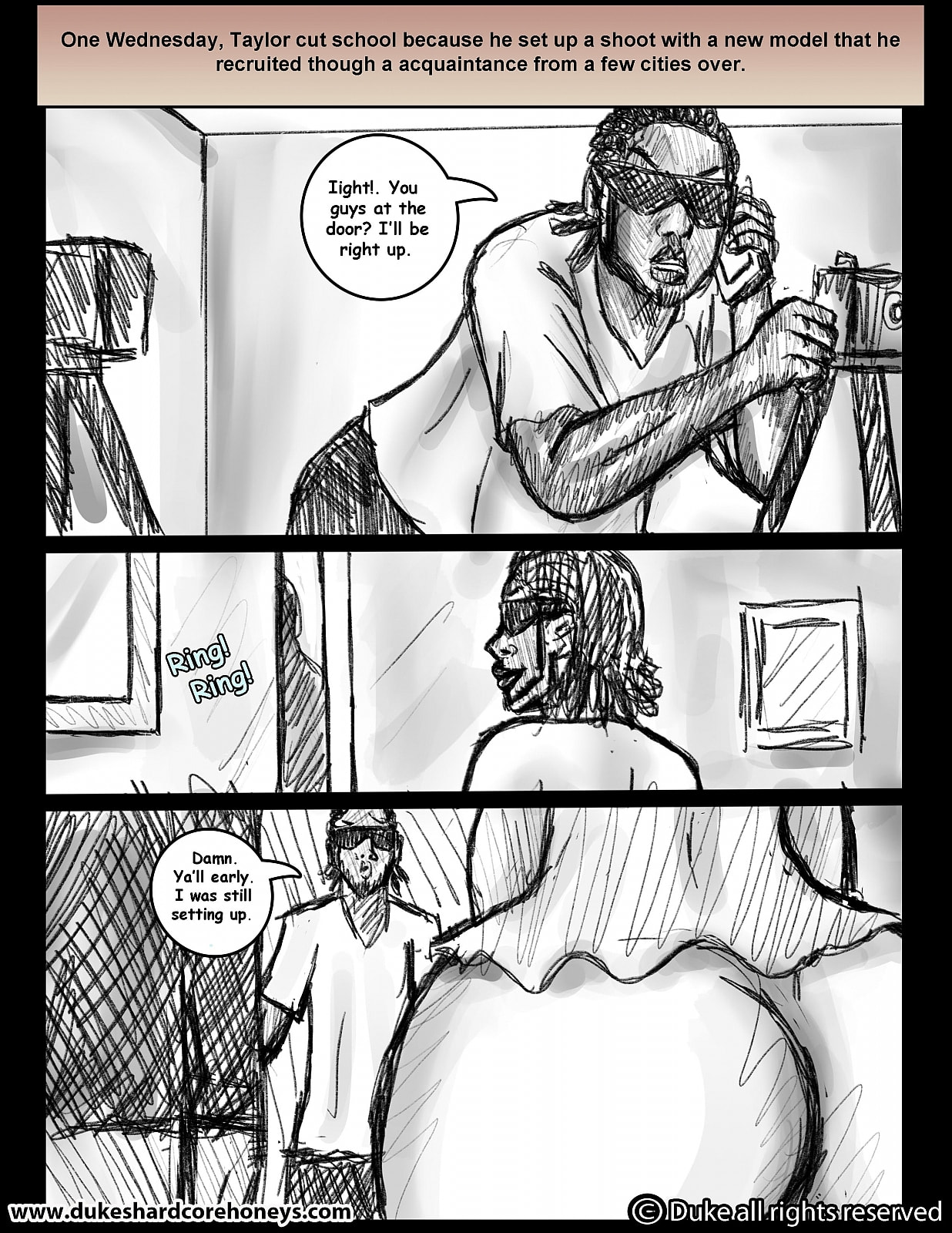 Ms. Jiggles - The video shoot page 2 full