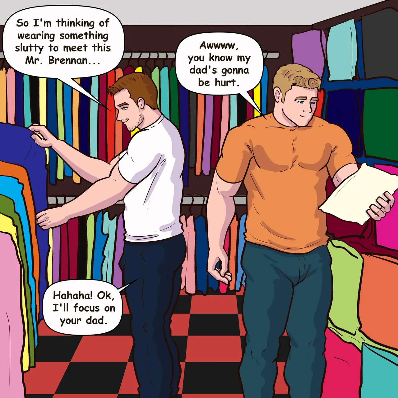 Gabo Artwork Comic 54 - Halloween fun fair page 7 full