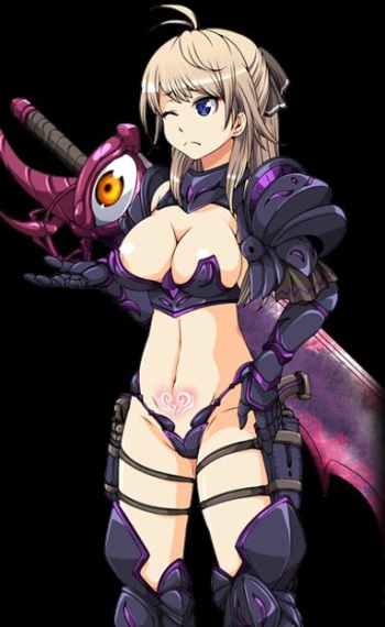 RPG Evil Maiden ~The Prideful Knightess and the Devil’s Armor~character set cover