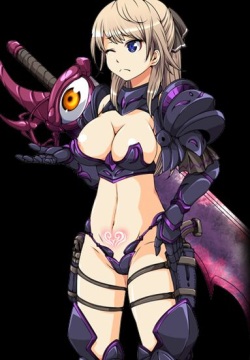RPG Evil Maiden ~The Prideful Knightess and the Devil’s Armor~character set