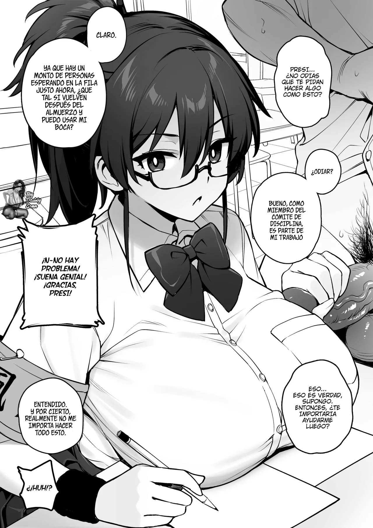 Atarashii Fuuki Iinchou wa Kyonyuu Sugiru Ken | Sobre La Nueva Presidenta Del Comité De Disciplina Y Sus Enormes Tetas page 5 full