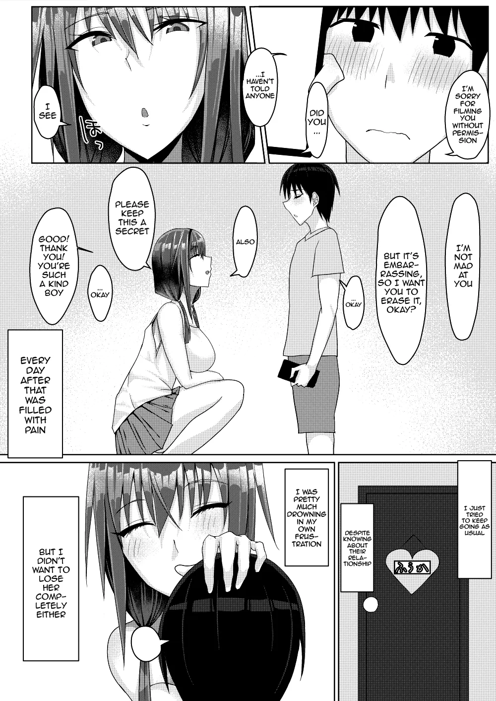 Zutto Akogare datta Tonari no Ie no Onee-chan ga Otouto to Yatteta | The Older Girl Next Door Whom I Had Feelings For Was Fucking My Little Brother page 8 full