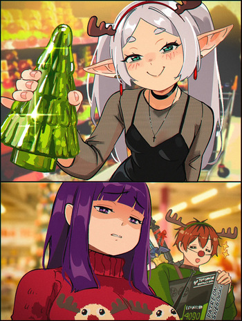 Frieren's toy🎄+ OC Gabi cover