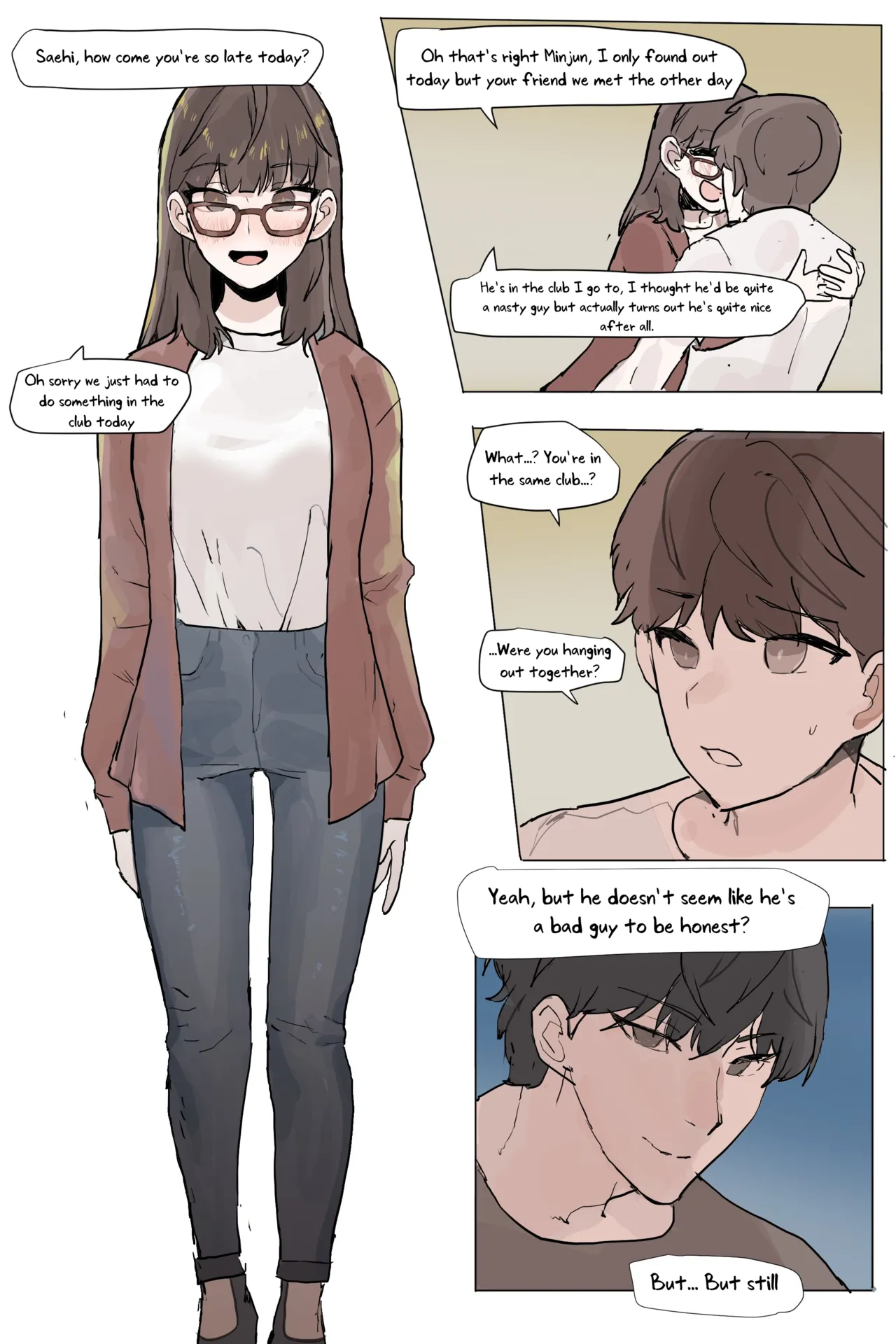 Sokkubchinguleul NTR Danghaneun Manhwa | A Manwha Where my Childhood Friend Gets NTR'd page 9 full