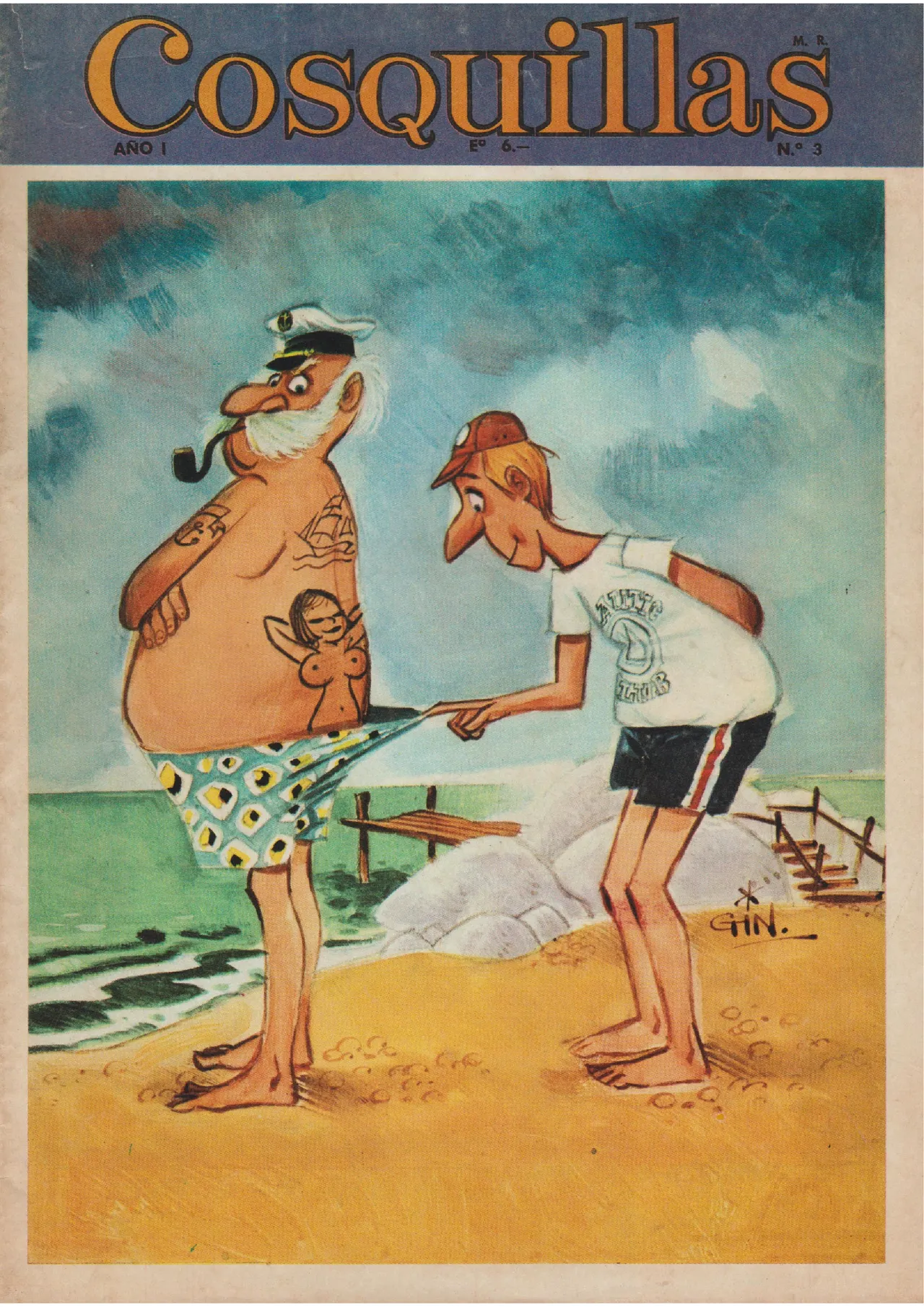 Revista Cosquillas #3 page 1 full