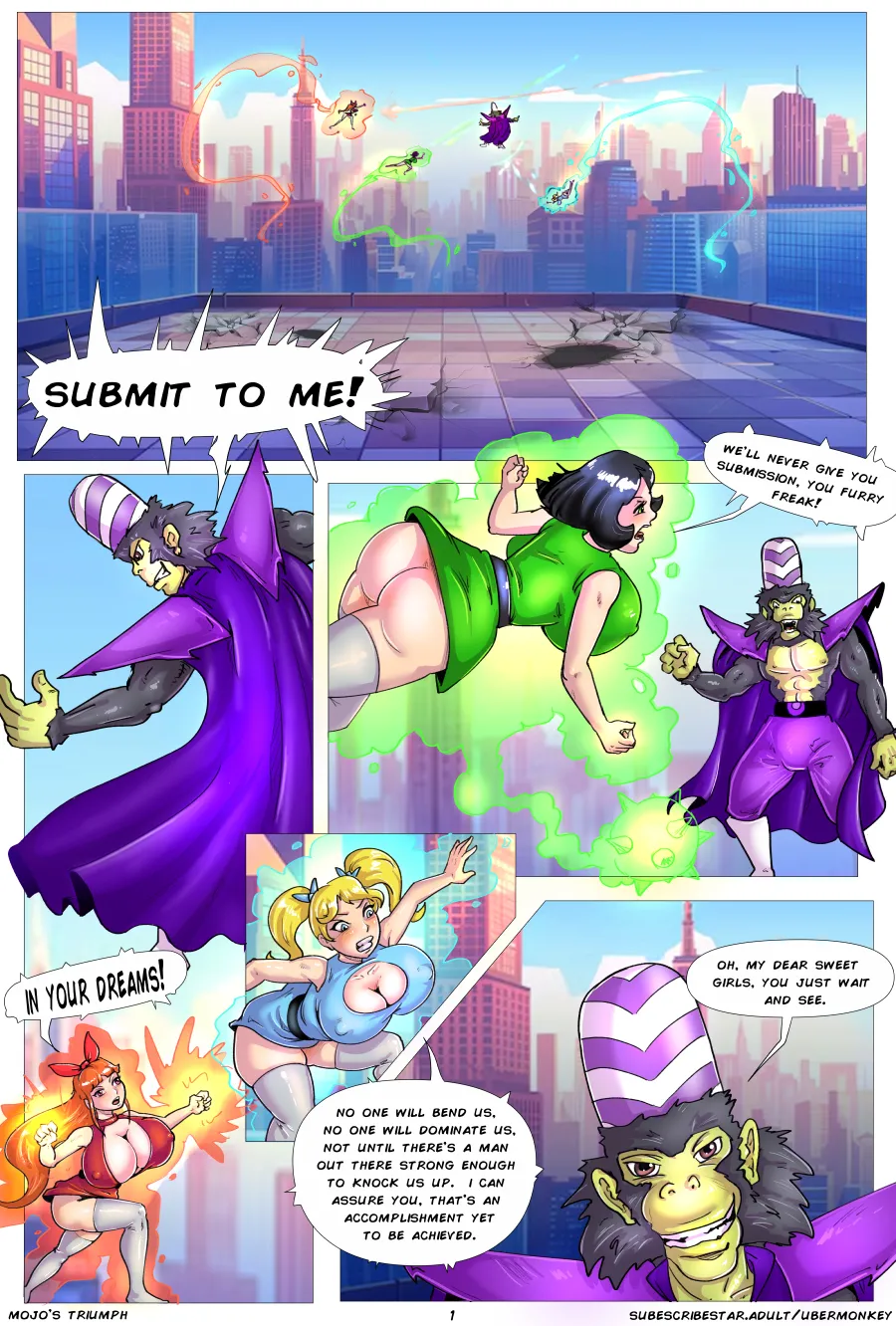 Mojo's Triumph page 1 full