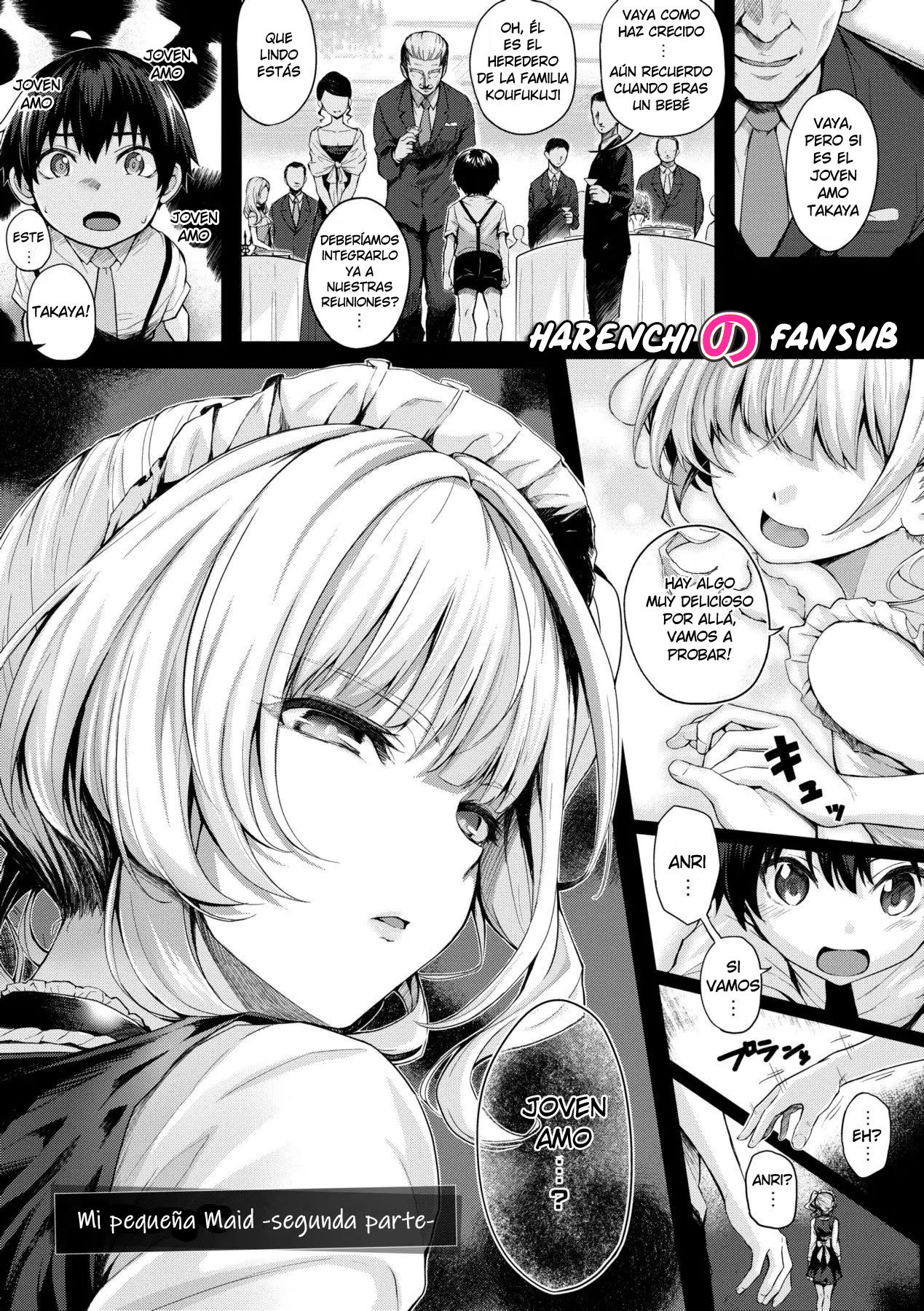Little My Maid -second half- | Mi Pequeña Maid -segunda parte- page 1 full