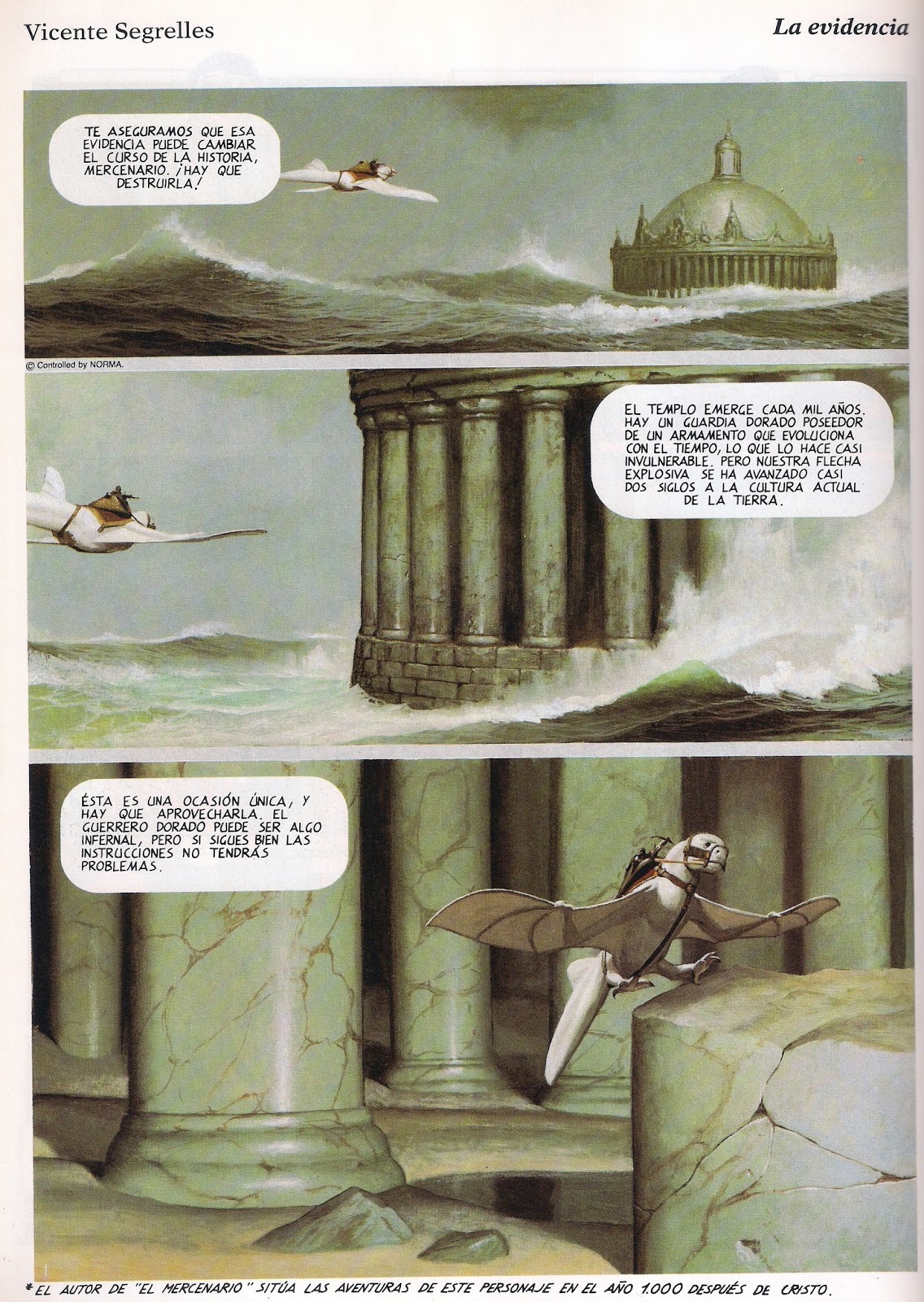 El Mercenario - La Evidencia page 1 full