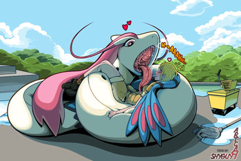 Milotic and the Zookeeper + Extra cover