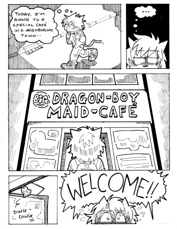 Dragon-Boy Maid Café cover