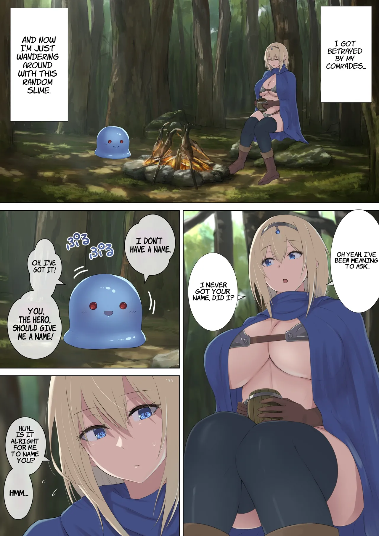 Yuusha to Slime no Kyousei | The Hero and the Slime's Life Together page 10 full