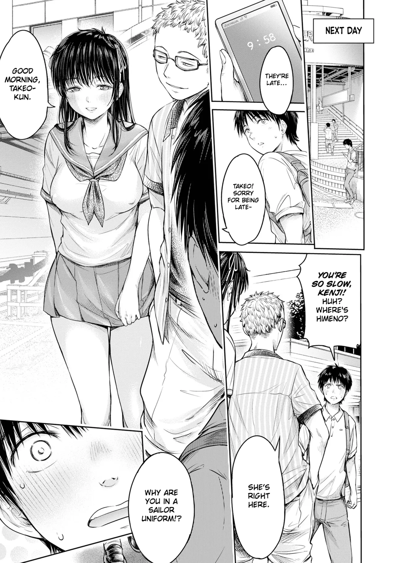Kanojo ni Kokuhaku Suru Mae ni Tomodachi ni Nakadashi Sareta... 5 | Before I Could Confess, My Buddy Came Inside of Her... 5 page 9 full