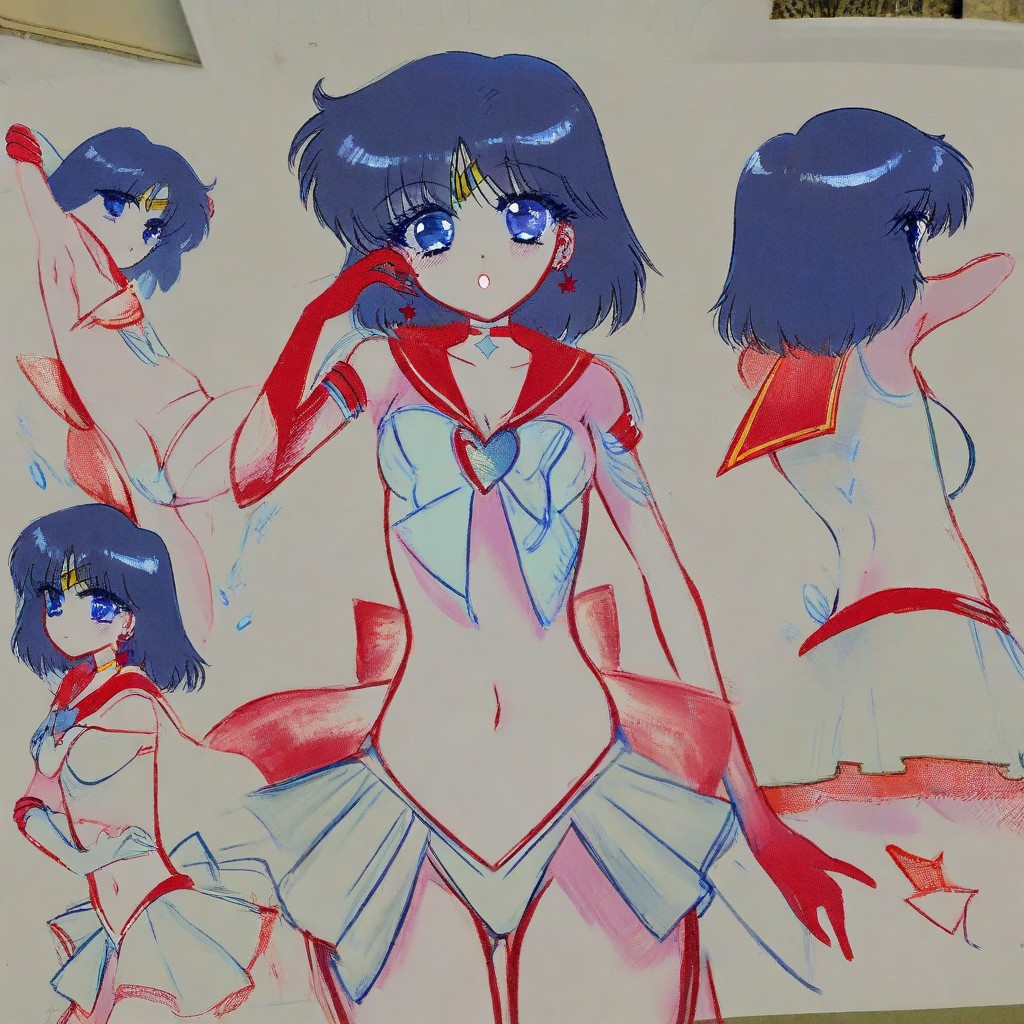 Assorted Sailor Moon Doujins Style Blend  Illustrious page 1 full