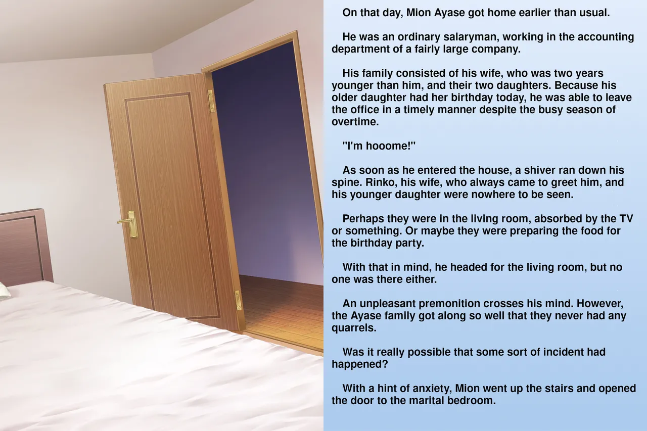 The Matchless Futanari Sisters and their Parents' Descent into Bitchhood | Zetsurin Futanari Shimai to Mesu Ochi Papa Mama page 2 full