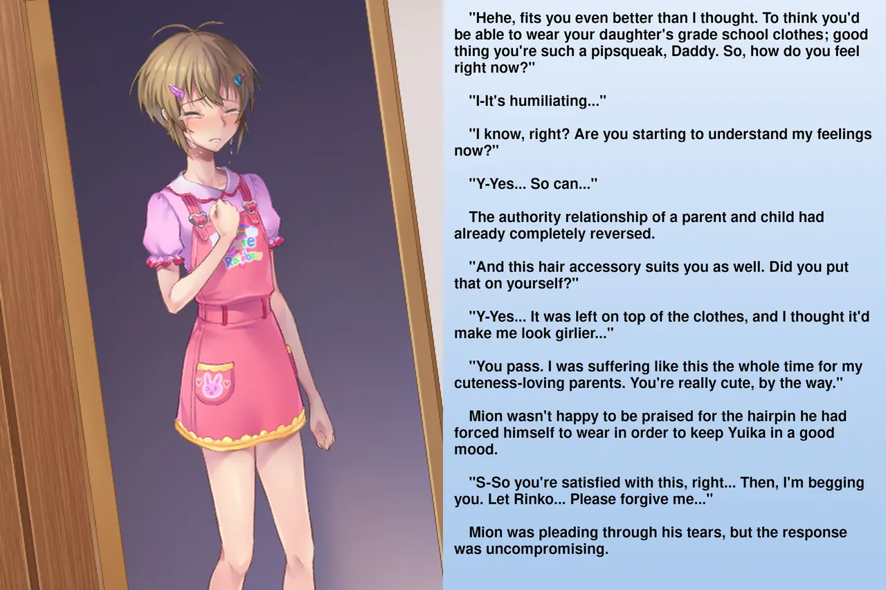 The Matchless Futanari Sisters and their Parents' Descent into Bitchhood | Zetsurin Futanari Shimai to Mesu Ochi Papa Mama page 9 full