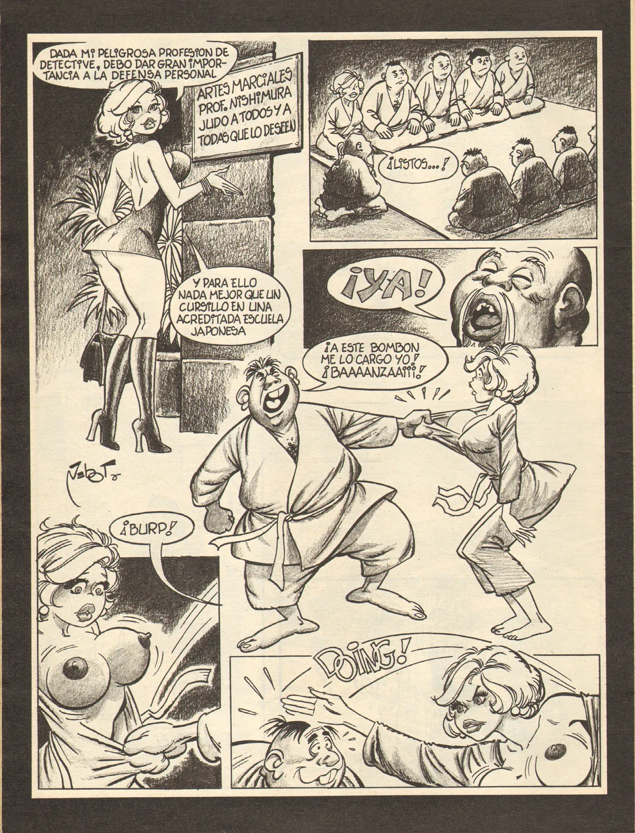 Angelina, Detective Privado page 1 full