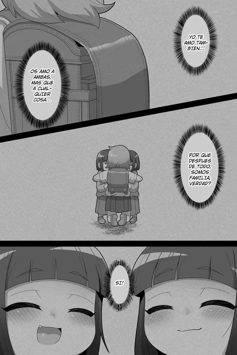 Futanari Futago ni Aisaresugitemasu♥ | Amo Mucho Mucho a Mis hermanastras Futanari♥ page 2 full