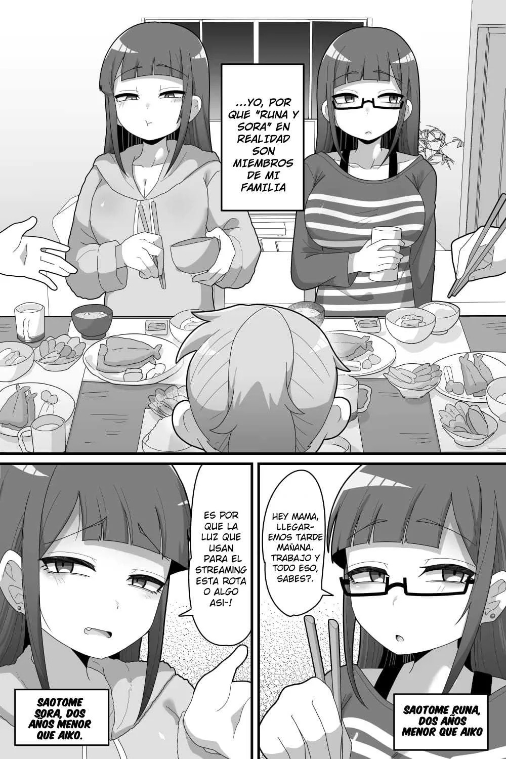 Futanari Futago ni Aisaresugitemasu♥ | Amo Mucho Mucho a Mis hermanastras Futanari♥ page 5 full