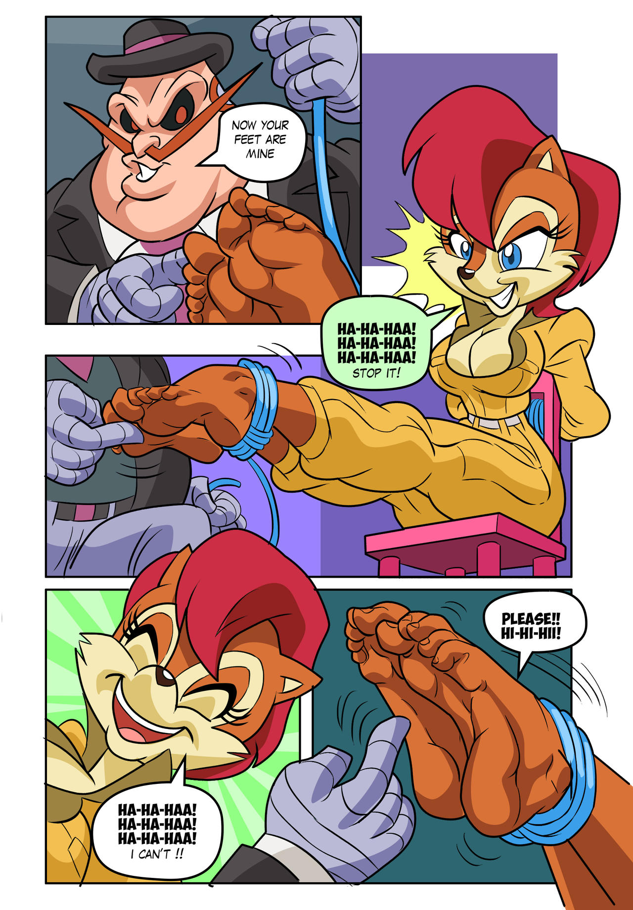 Sally Acorn Tickled By Turtelli page 2 full