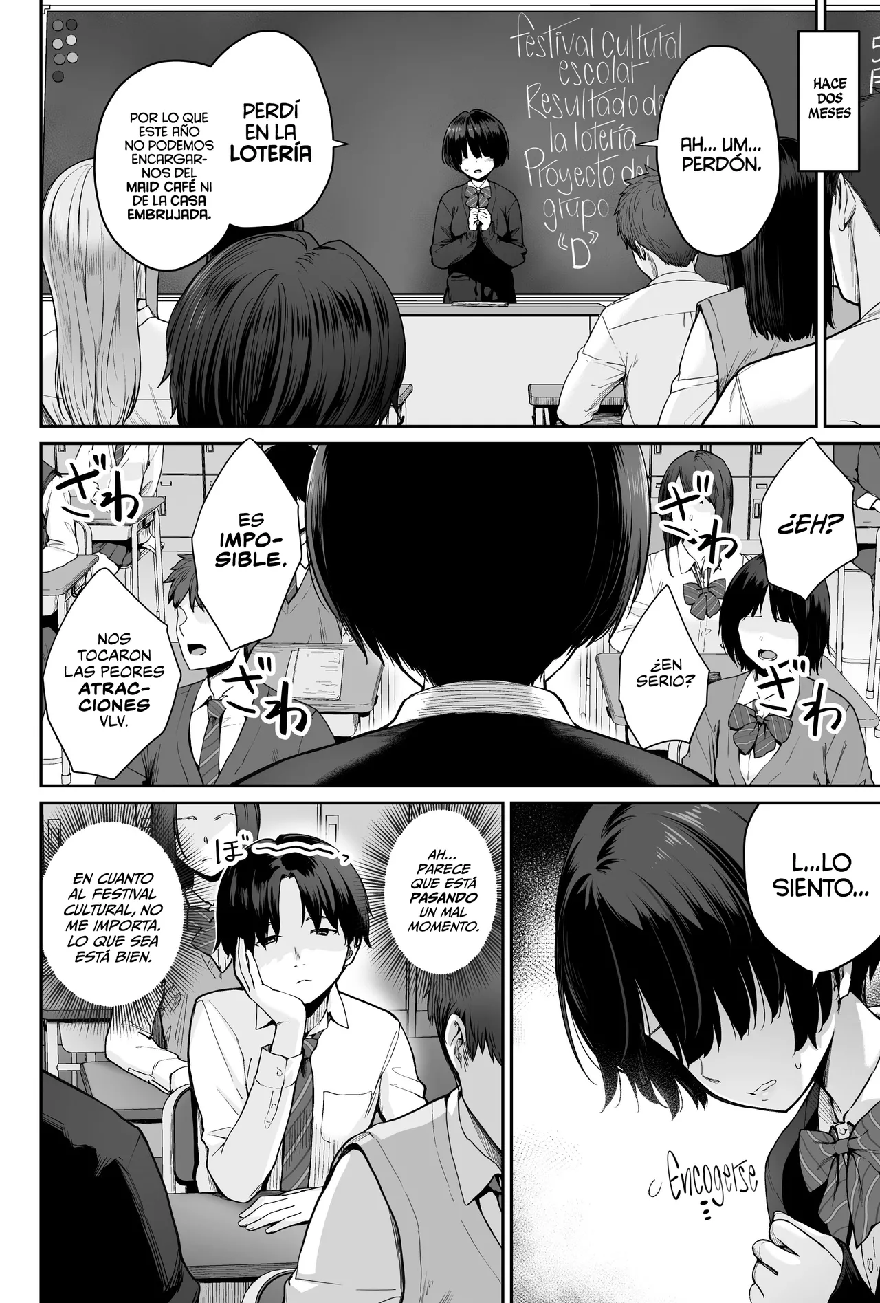 Sora no Hoshi wa Tada no Hikari -Ore dake ga Sex Dekinai Kyoushitsu- | Las Estrellas en el Cielo solo son Luz -Soy el Único en el Aula que no Puede tener Sexo- page 4 full