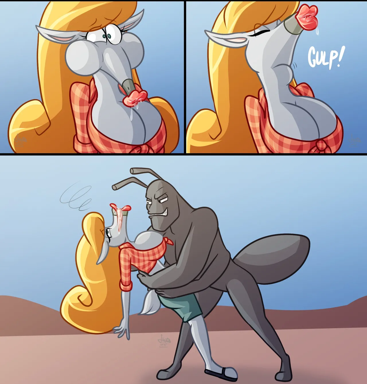 Anteater gets Ant-Beaten page 3 full