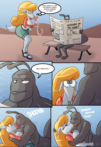 Anteater gets Ant-Beaten cover