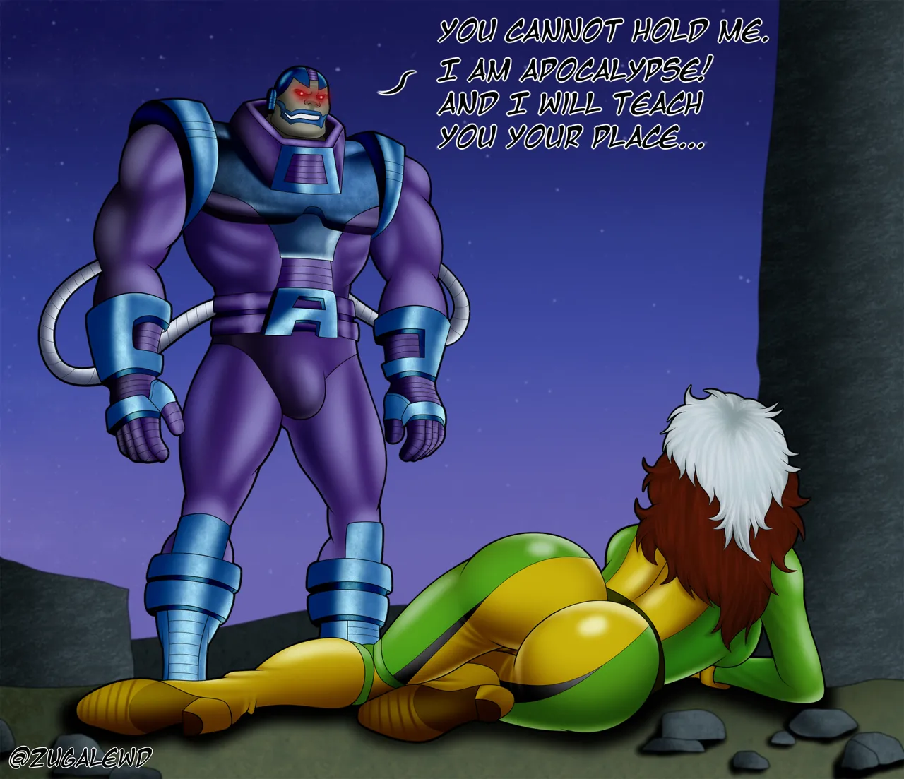 Rogue vs Apocalypse page 1 full