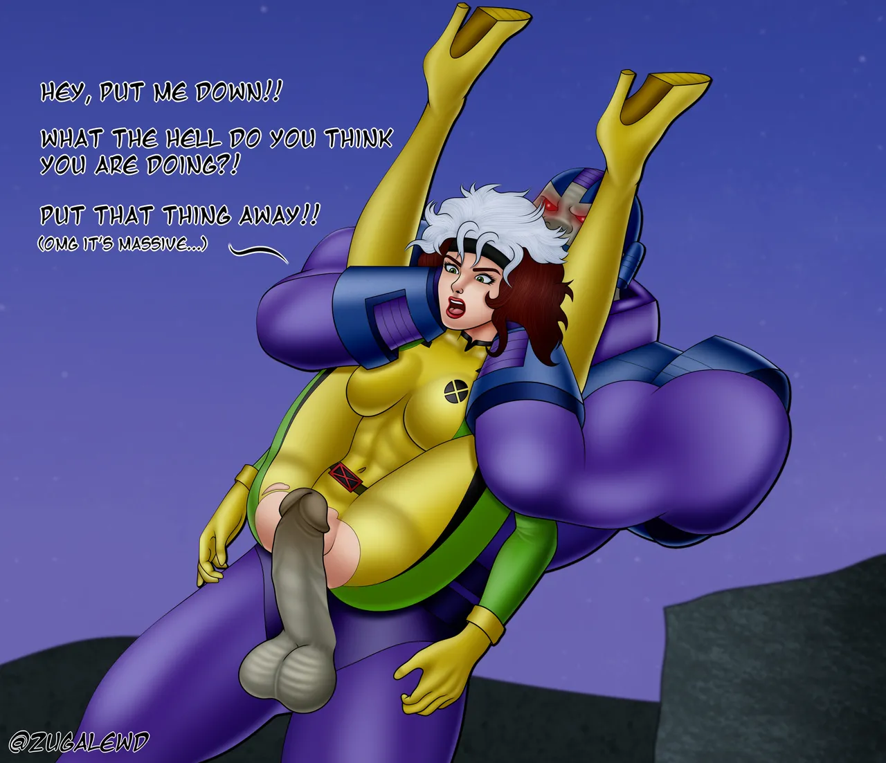 Rogue vs Apocalypse page 5 full