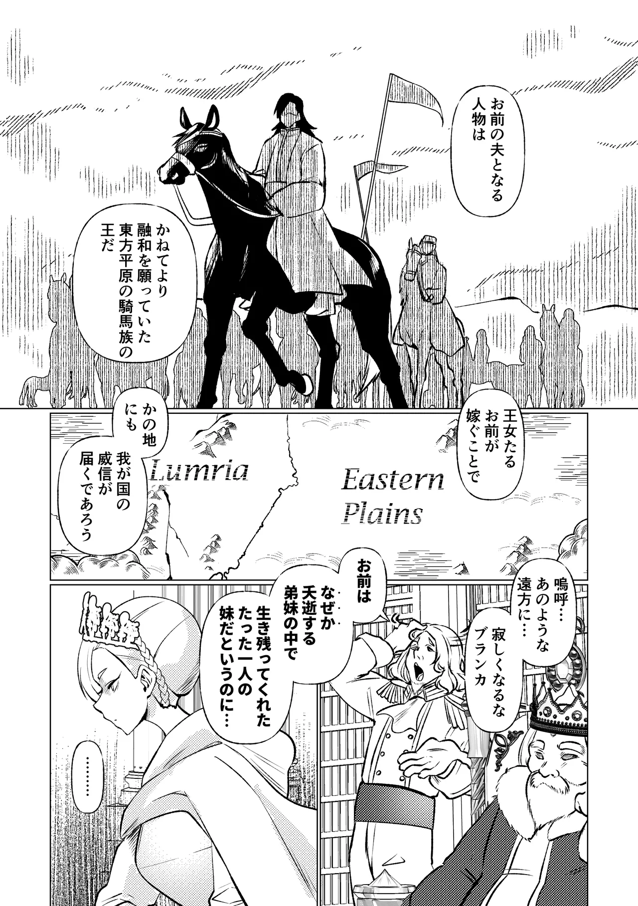 姫騎士王女、異民族の王に愛される。 page 3 full