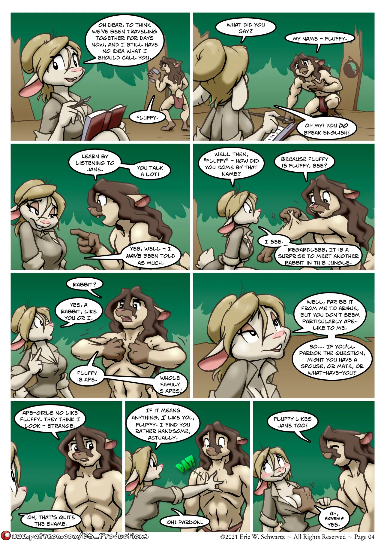The Continuing Misadventures of Jane Cottontail: Chapter 2 - And Fluffy page 5 full