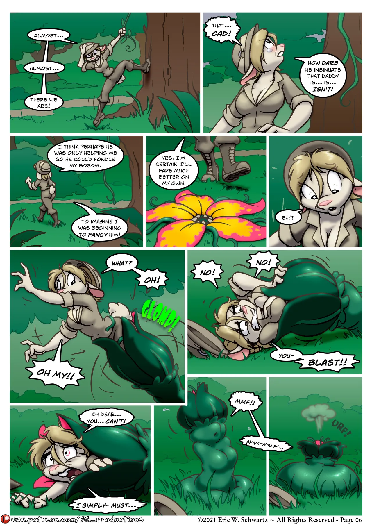 The Continuing Misadventures of Jane Cottontail: Chapter 2 - And Fluffy page 7 full