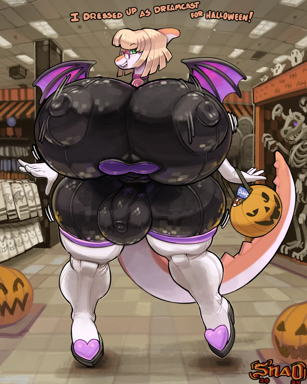 Naomi Dinosaur at the spirit halloween page 9 full