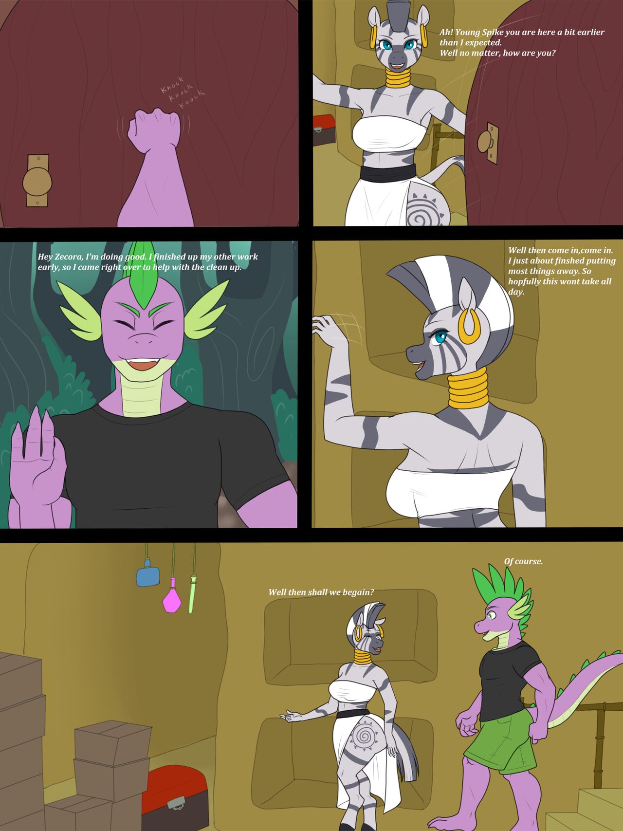 Spike's Curse page 1 full