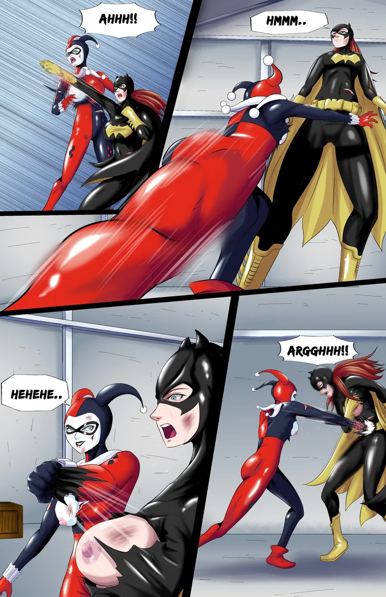Batgirl vs Harleyquin page 3 full