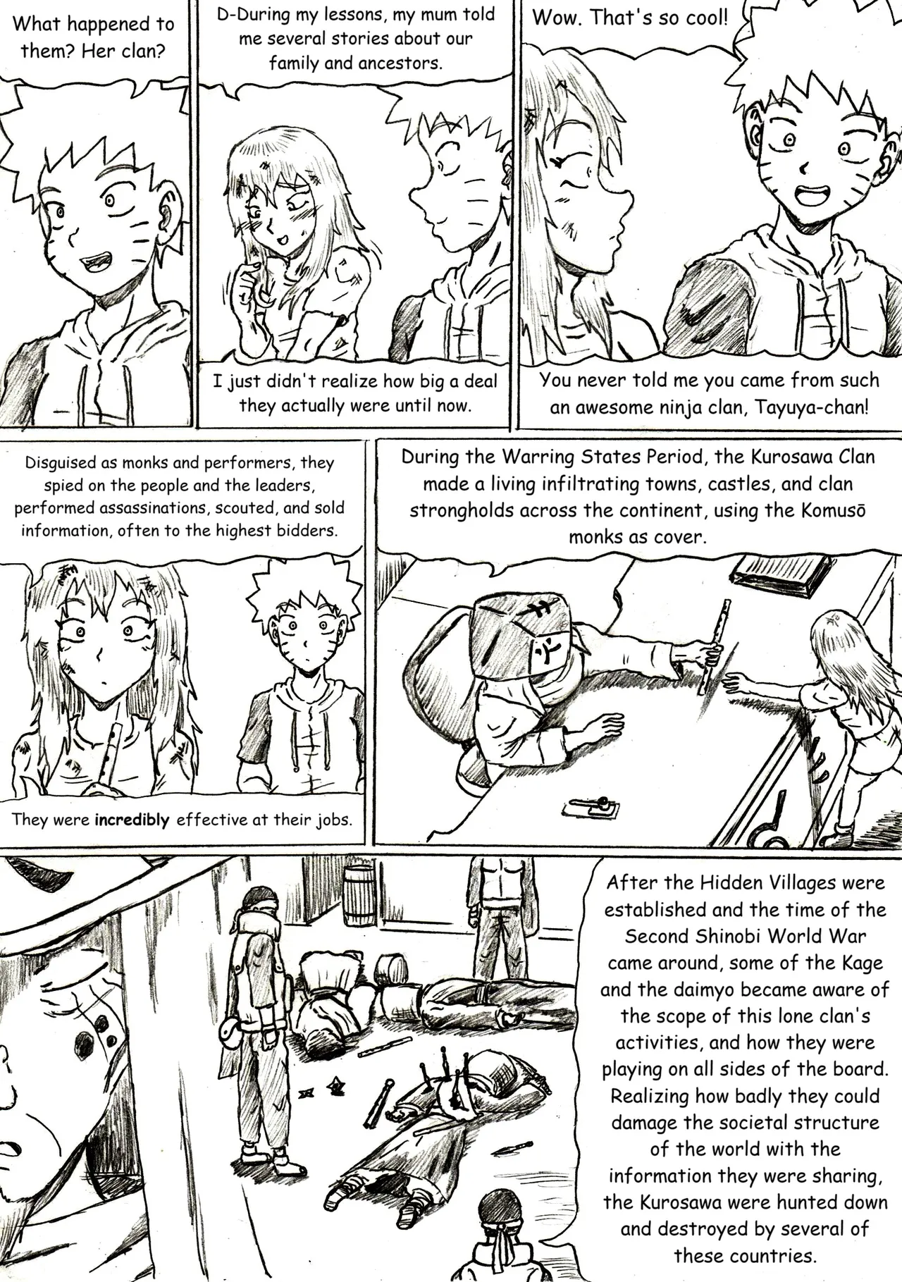 Naruto: Rogue - Chapter 4 - Blood and Family page 8 full