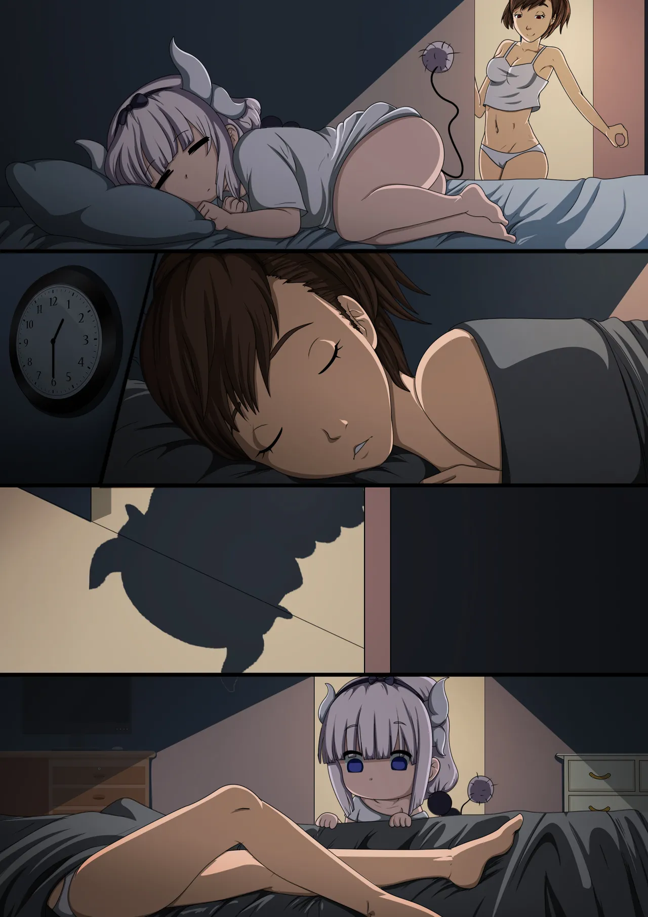 Unfinished Persona 3/Miss Kobayashi's Dragon Maid Comic page 3 full